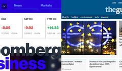 Pochwały dla nowych serwisów „Guardiana” i Bloomberga: nowocześnie i czytelnie