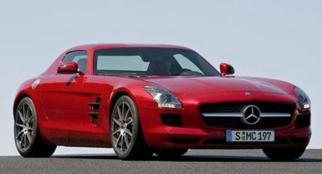 Mercedes SLS AMG - pierwsze oficjalne zdjęcia