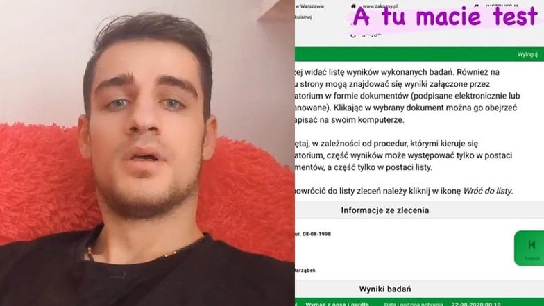 Oleh z "Big Brothera" ma koronawirusa