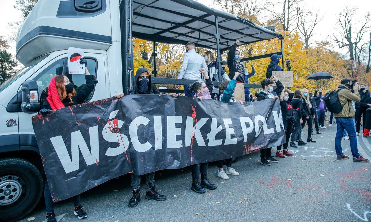 Strajk Kobiet w Polsce był komentowany na arenie międzynarodowej.