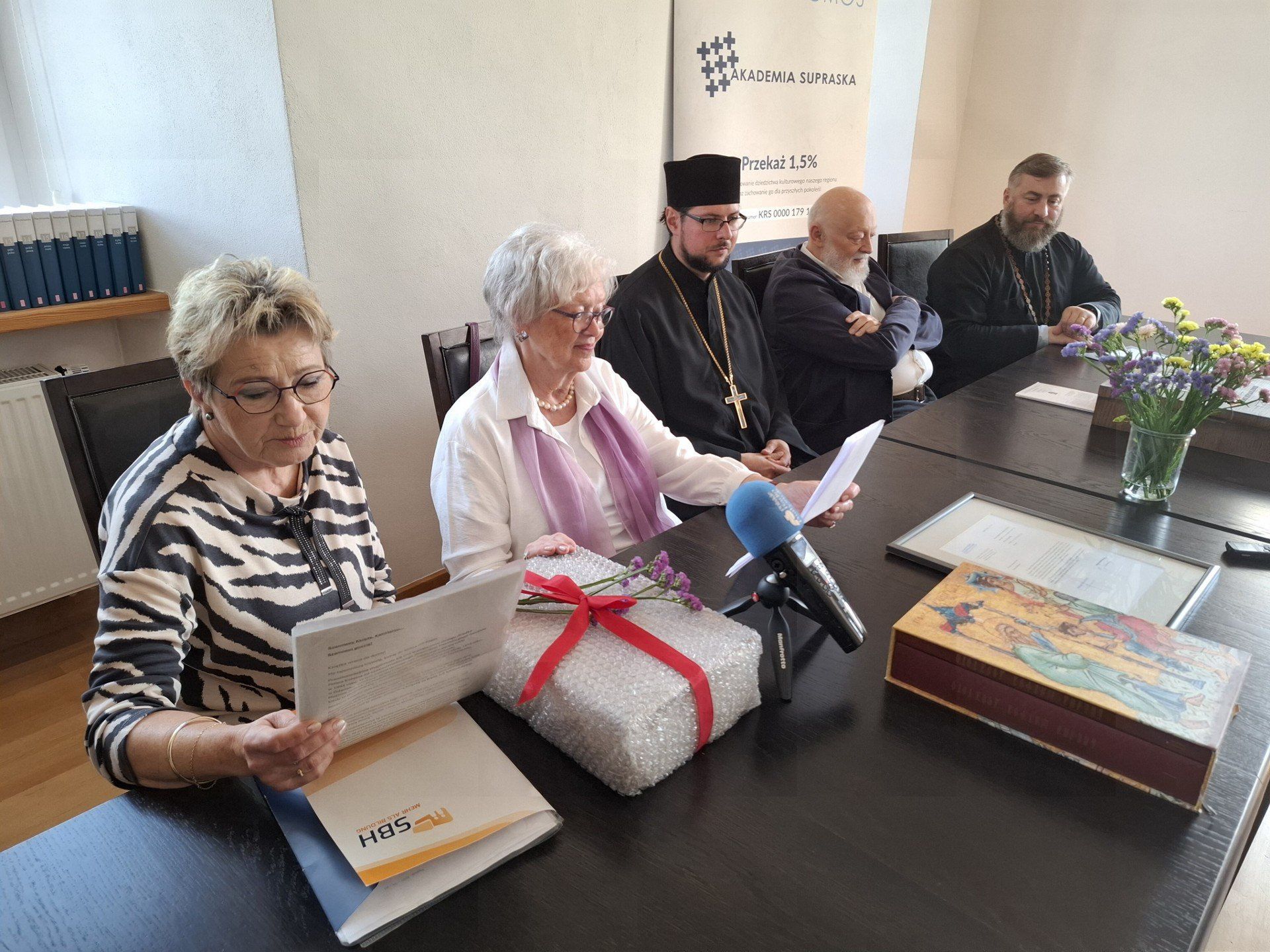 Bezcenna księga z 1791 roku wróciła do Supraśla po blisko 230 latach