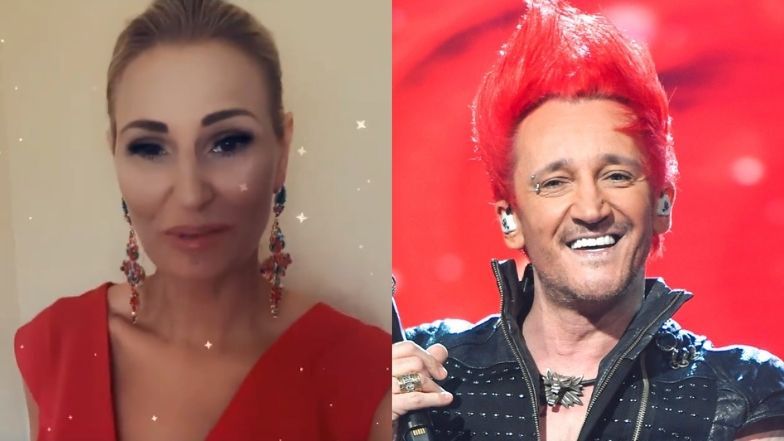 Dominika Tajner bawi się na poprawinach z Michałem Wiśniewskim i jego byłą żoną