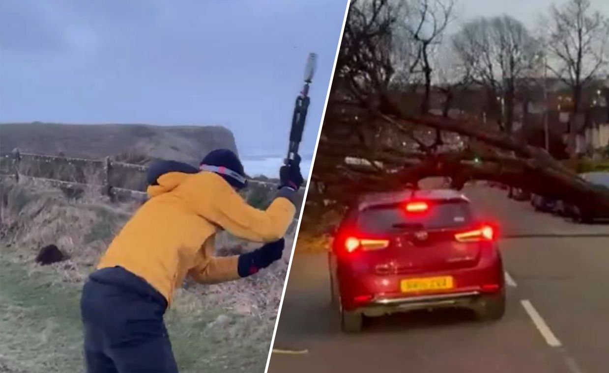 Cyclone Eowyn brings unprecedented chaos to Ireland and Scotland