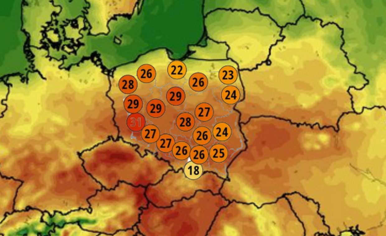 Żar wleje się do Polski. Wiadomo już, kiedy