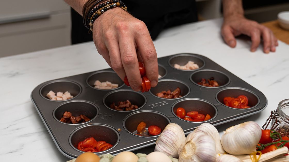 Muffiny jajeczne- Pyszności