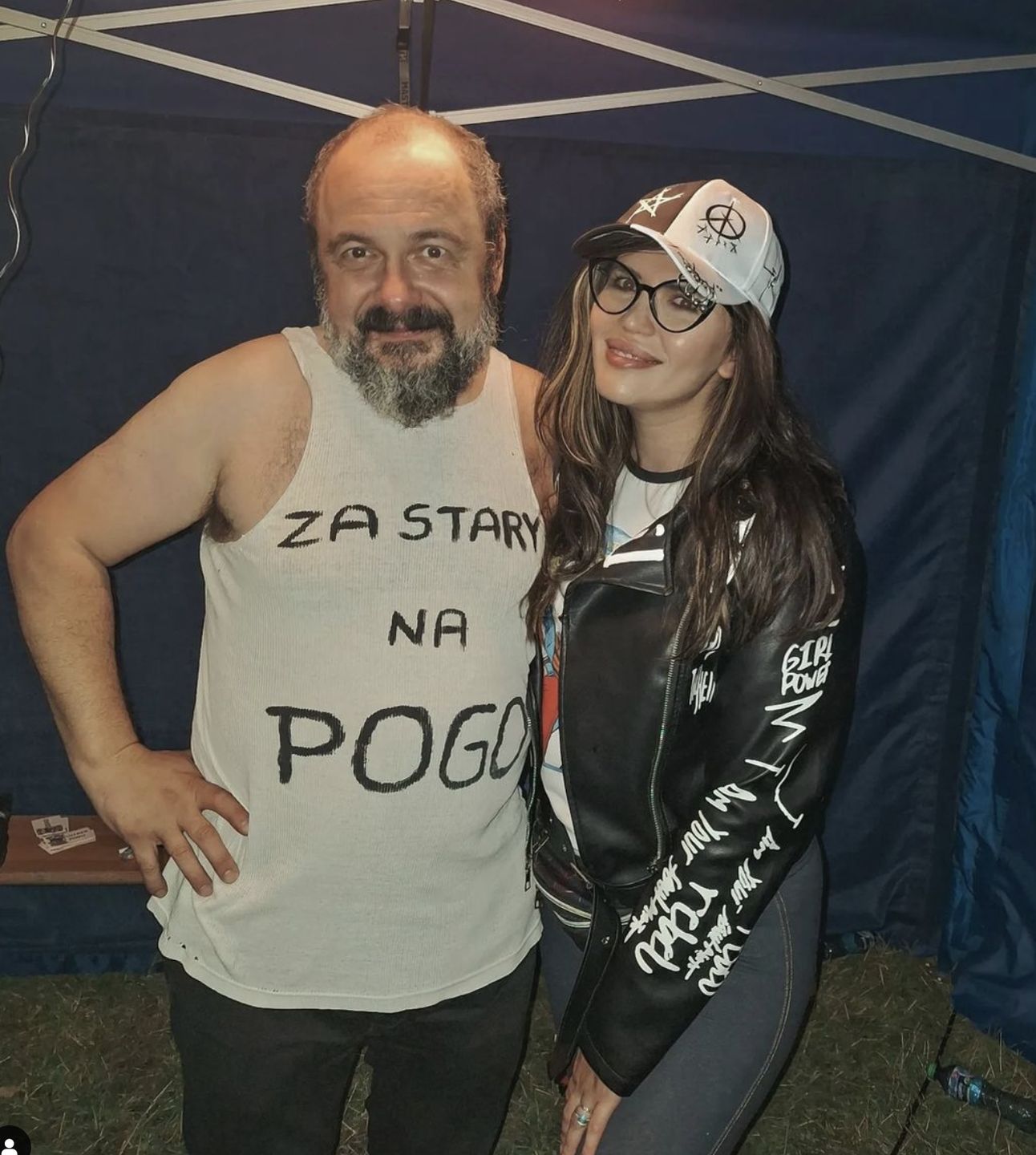 Krzysztof Skiba i Karolina Kempińska