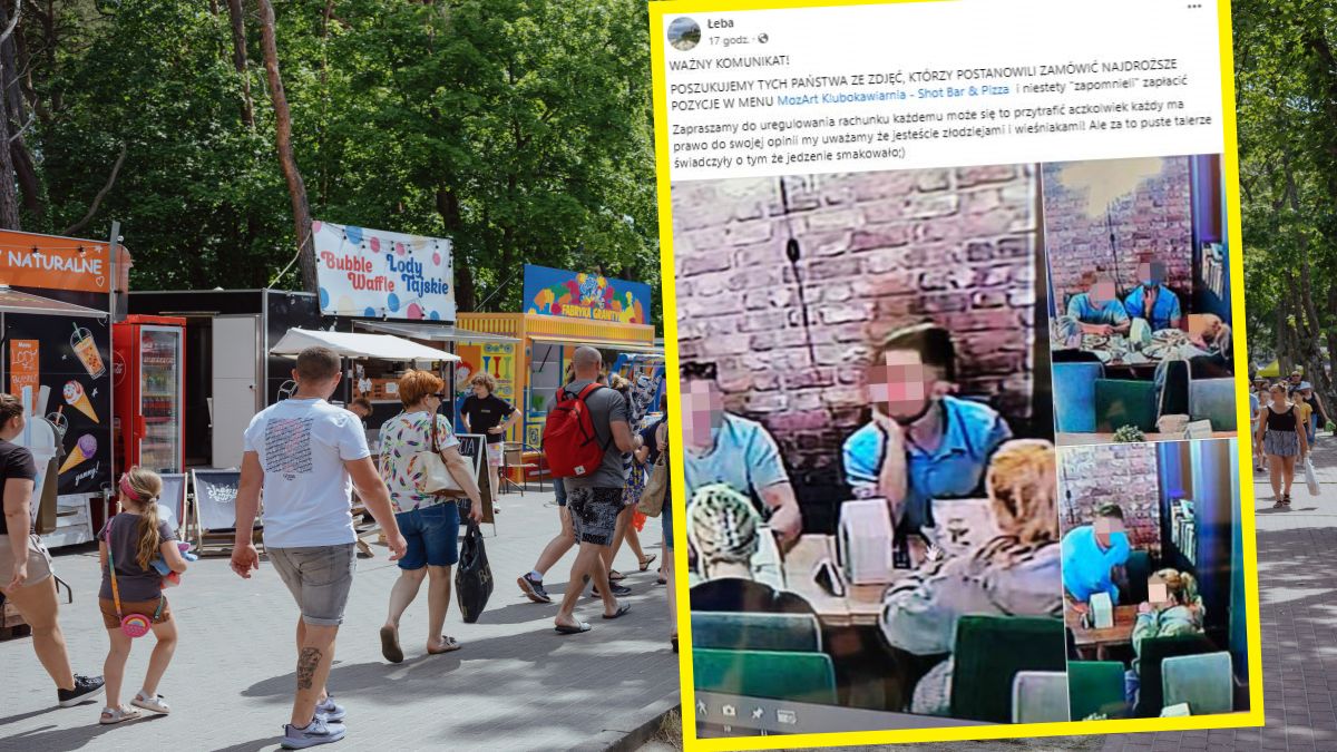 Lokal opublikował zdjęcia klientów, którzy wyszli bez płacenia