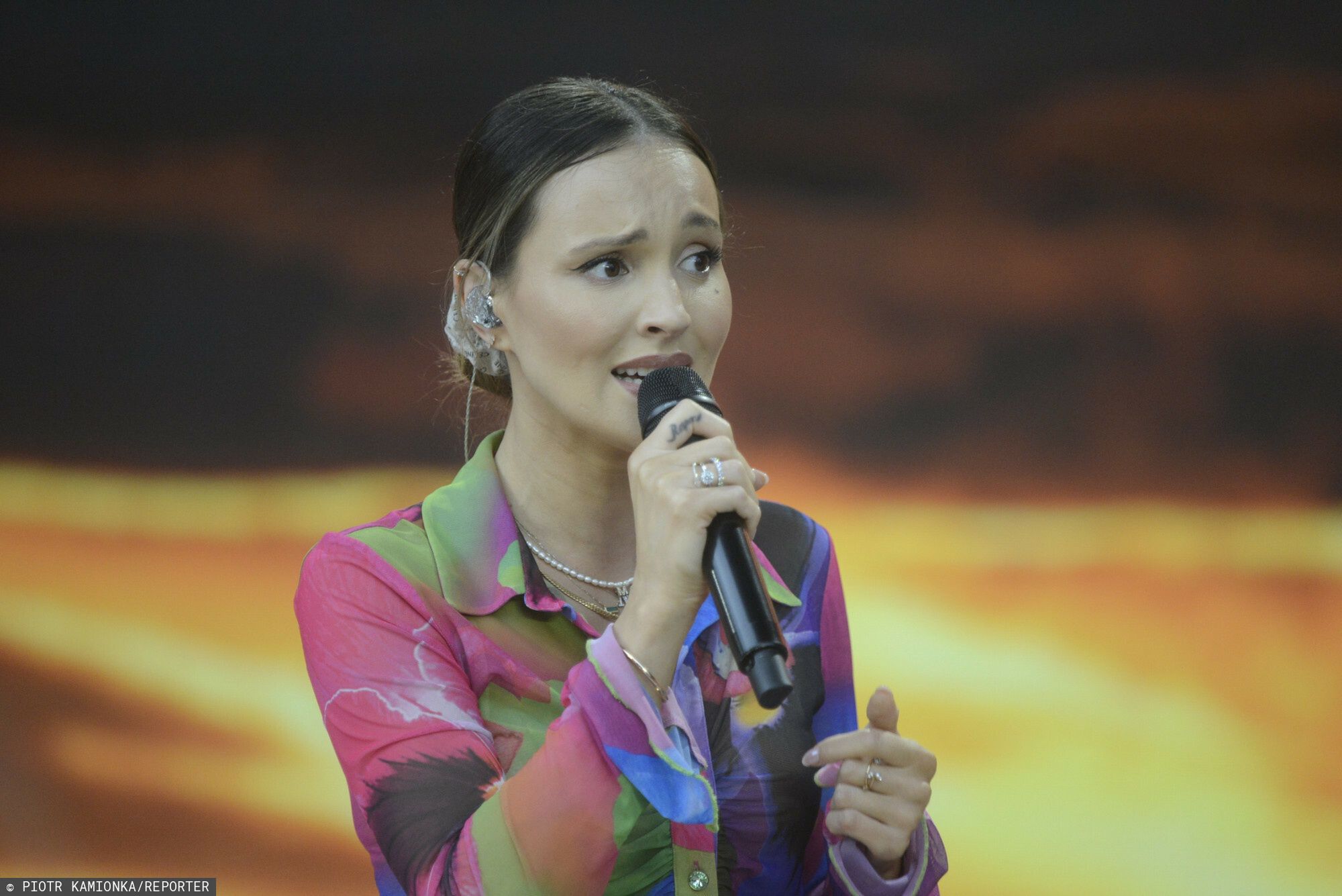 Marina Łuczenko na próbie