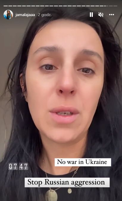 Jamala apeluje do obserwujących o wsparcie dla Ukrainy 
