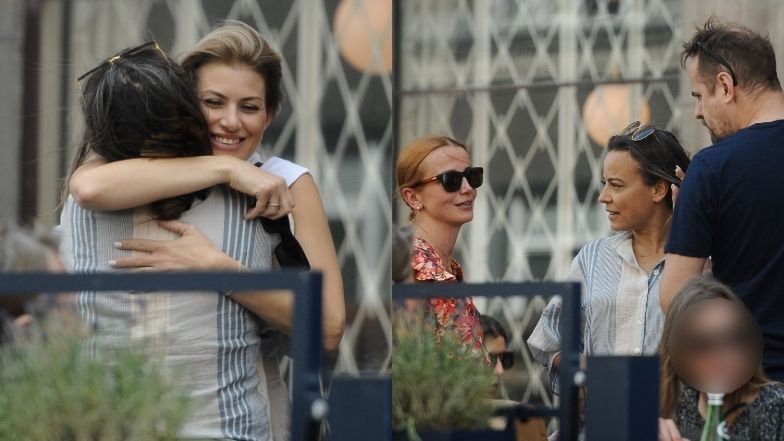 Anna Mucha i Jakub Wons przyłapani w restauracji