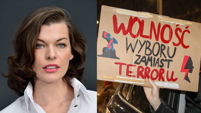 Milla Jovovich popiera polskie kobiety