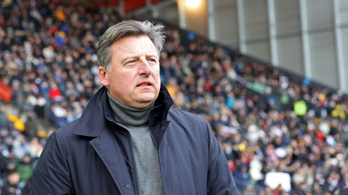 Kosta Runjaić w czasie meczu Udinese Calcio z Empoli FC