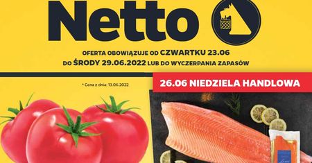 Netto nowa gazetka 23.06-29.06. Promocje w Netto od czwartku 23 czerwca
