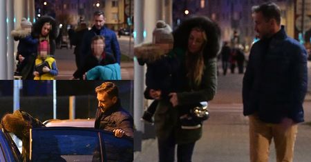 Liczna rodzina Kraśków na spacerze. Tak wygląda szczęśliwe rodzicielstwo?