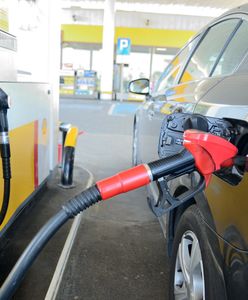 Wypadek na stacji w Sosnowcu. Kierowca wjechał w budynek