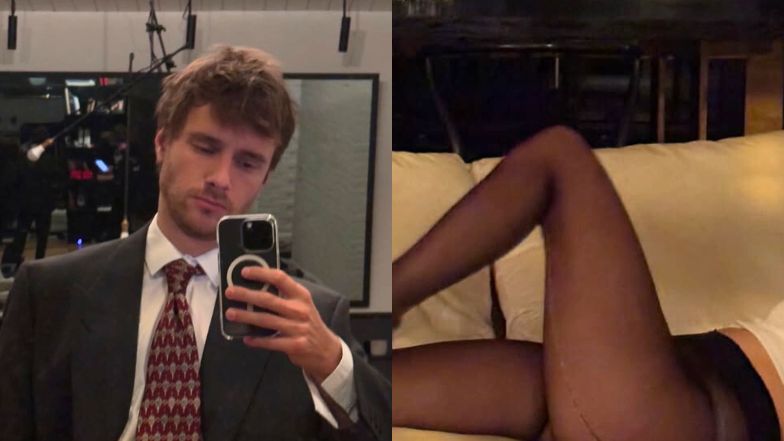 Maciej Musiał pokazał zgrabne nogi partnerki. Nietypowe życzenia