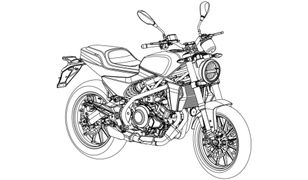Szkice pokazują jak będzie wyglądał Harley-Davidson 338R