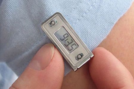 Miniaturowy zegarek, który przypniesz do mankietu koszuli!