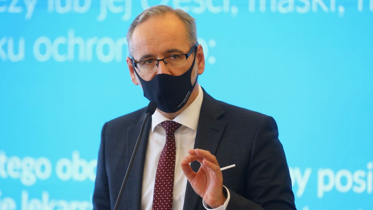 Minister zdrowia Adam Niedzielski