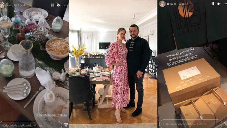 Zosia Ślotała i Kamil Haidar