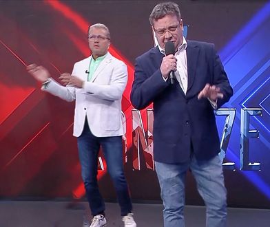 Takie rzeczy tylko w TVP Info. Wójcik śpiewa, Jakimowicz tańczy
