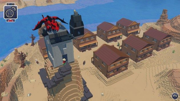 LEGO Worlds smok