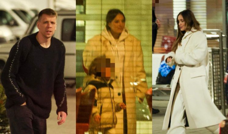 Marina Łuczenko i Wojciech Szczęsny "przyłapani" na lotnisku 