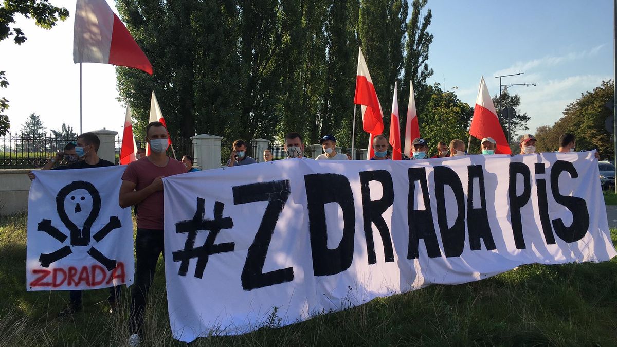 Protest rolników w Warszawie.
