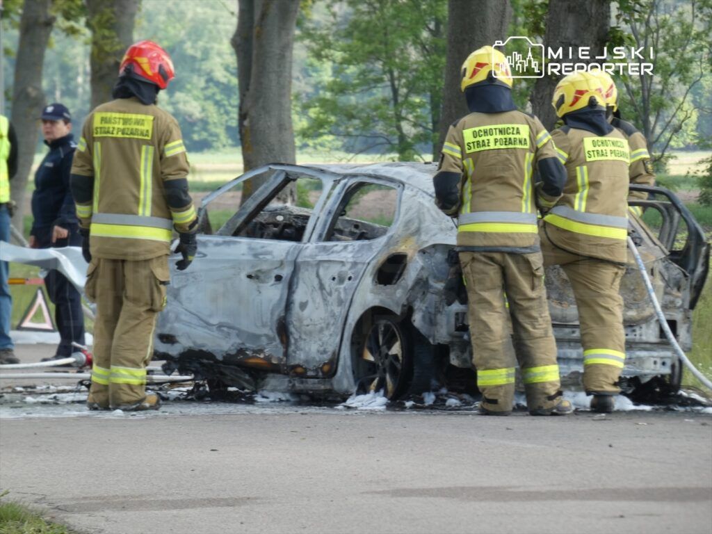 fot. Miejski Reporter. Tragiczny wypadek pod Warszawą