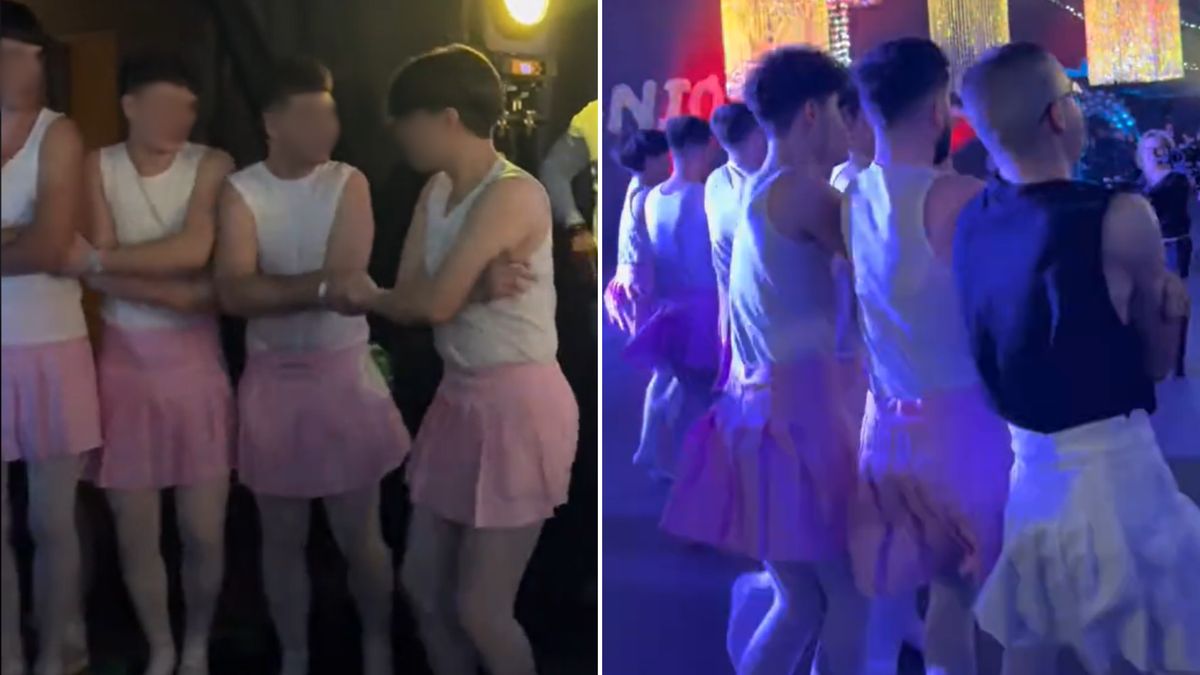 Oryginalny występ na studniówce.