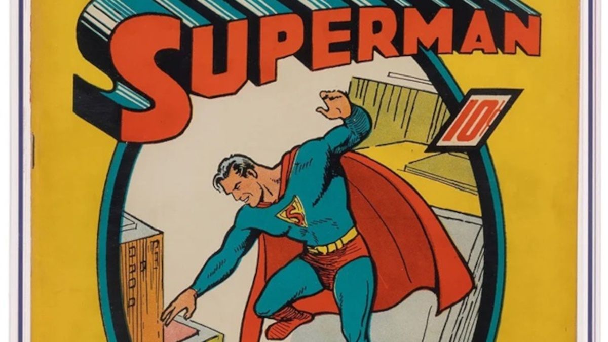 Pierwszy komiks z Supermanem sprzedany za zawrotną sumę. Właściciele znaleźli go na strychu