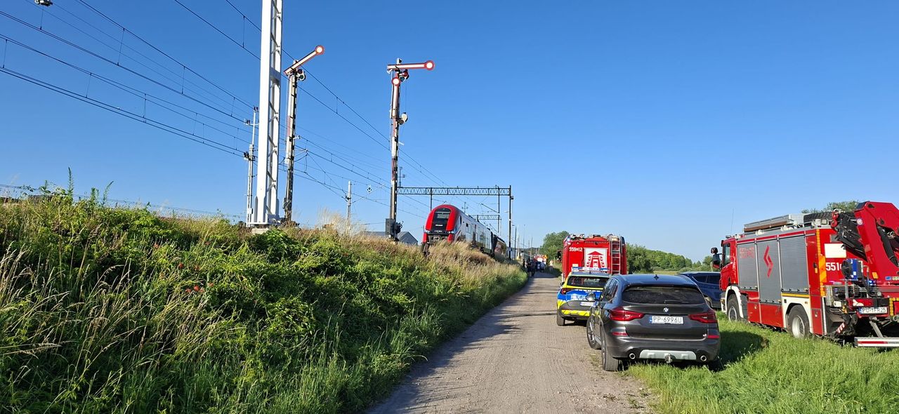 Zderzenie pociągów w Białośliwiu