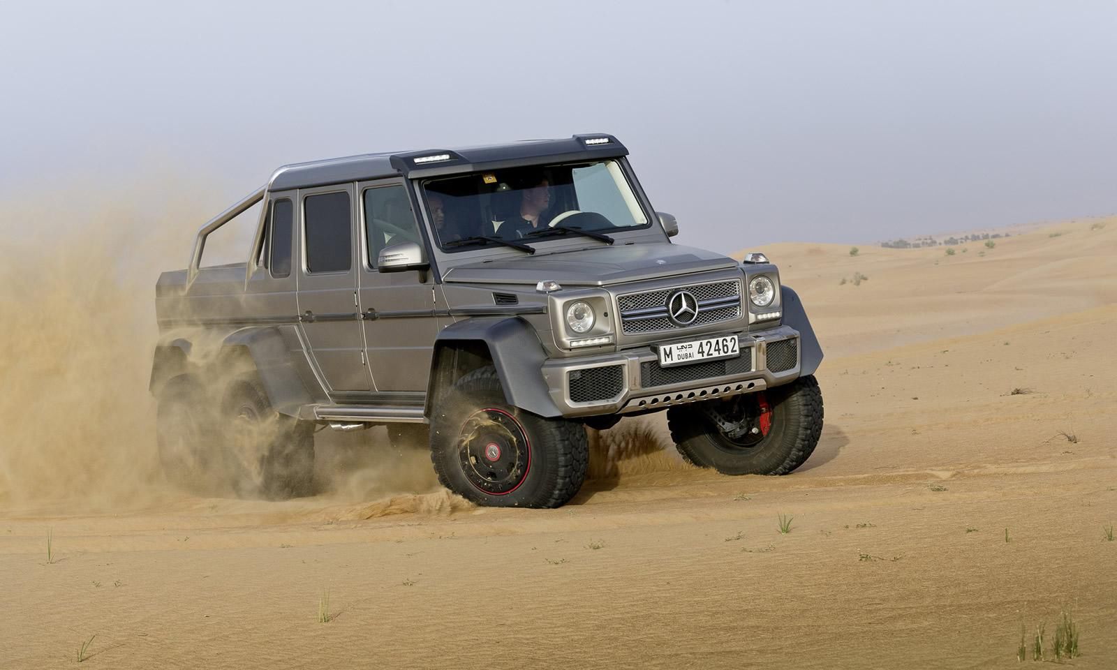 Mercedes-Benz G63 AMG 6x6 - terenowy potwór [galeria] 26