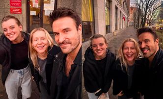 Piotr Stramowski "pozdrawia z patchorkowej rodzinki" z ukochaną Natalią i Katarzyną Warnke: "Nie zawsze jest ŁATWO" (FOTO)