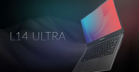 Niecały 1 kg wagi i 32 godziny pracy na baterii - Hyperbook prezentuje laptop L14 Ultra