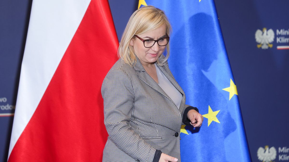 Minister klimatu i środowiska Paulina Hennig-Kloska