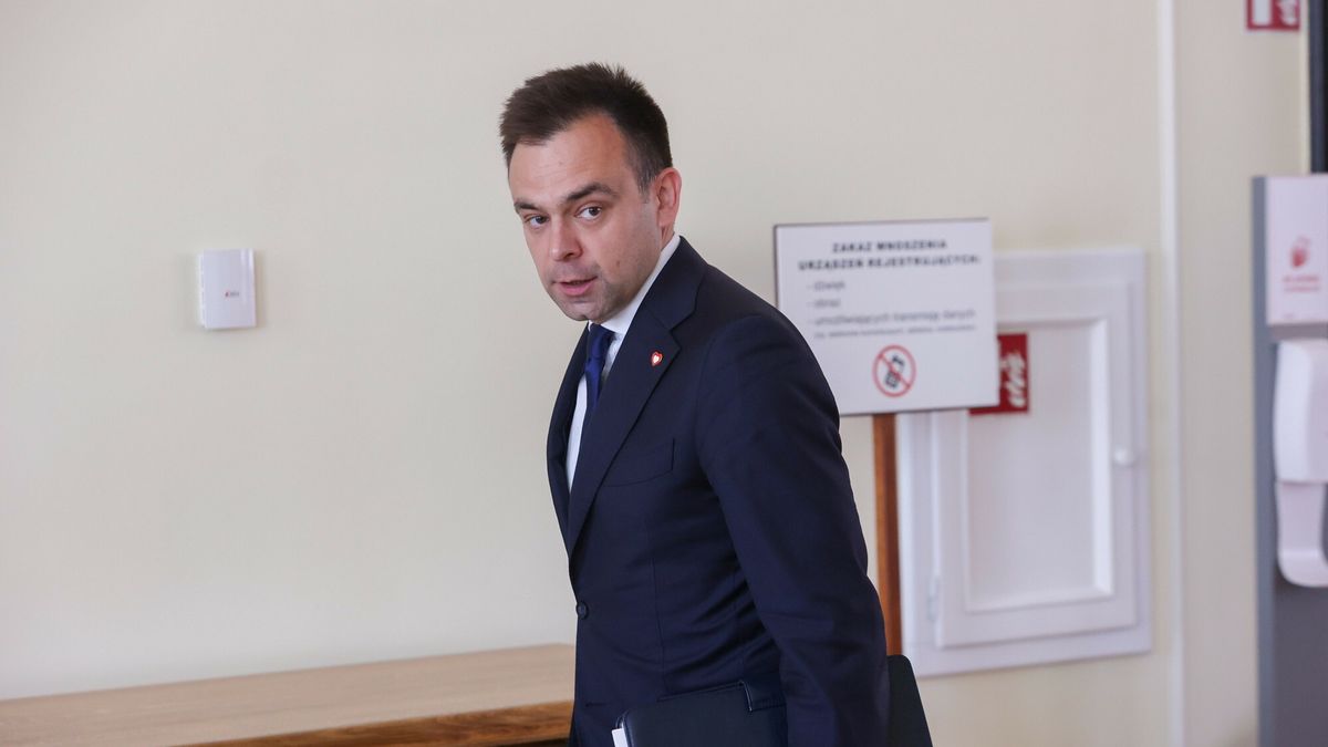 Minister finansów Andrzej Domański
