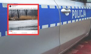 Brawurowe zachowanie nastolatków. Skakali po zamarzniętej Sole