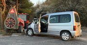 Lubelskie. Traktorzysta z 2 promilami wjechał w Citroena. Grozi mu 12 lat więzienia
