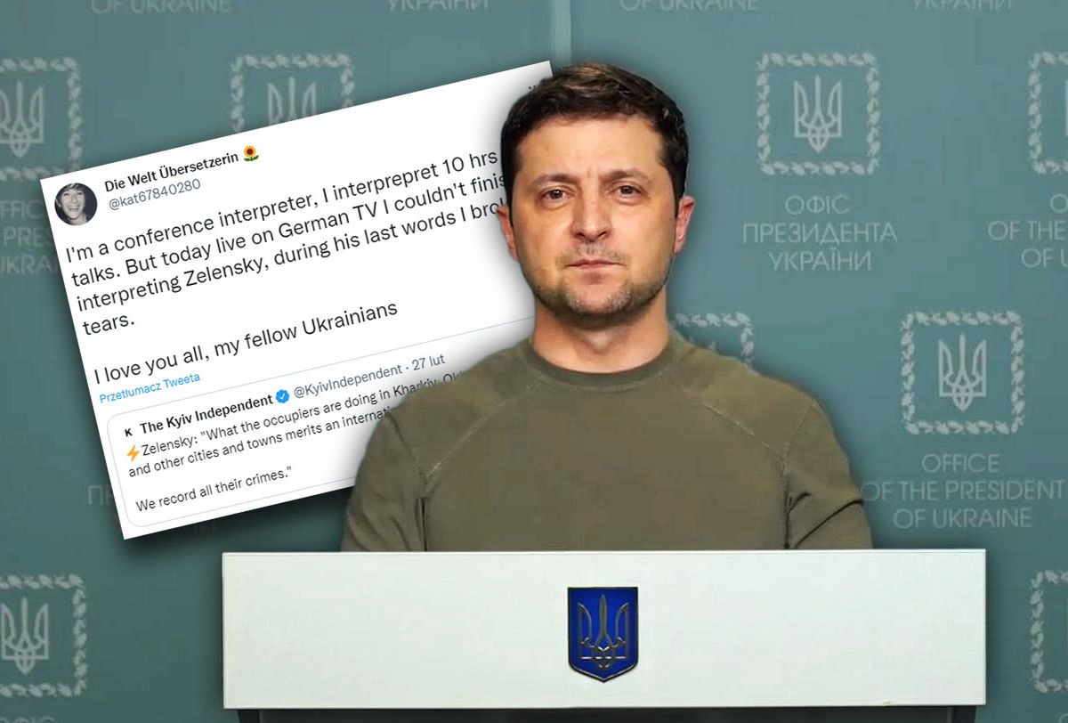 Tłumacze zajmujący się przekładem słów polityków zaangażowanych w wojnę w Ukrainie mają teraz bardzo trudną pracę
