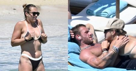 Aryna Sabalenka wygrzewa się w bikini na greckich wakacjach u boku o 10 lat starszego napakowanego bogacza