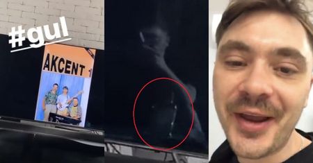 Sentymentalny Daniel Martyniuk spędza poranek w towarzystwie hitów ojca i TAJEMNICZEJ BUTELKI (FOTO)