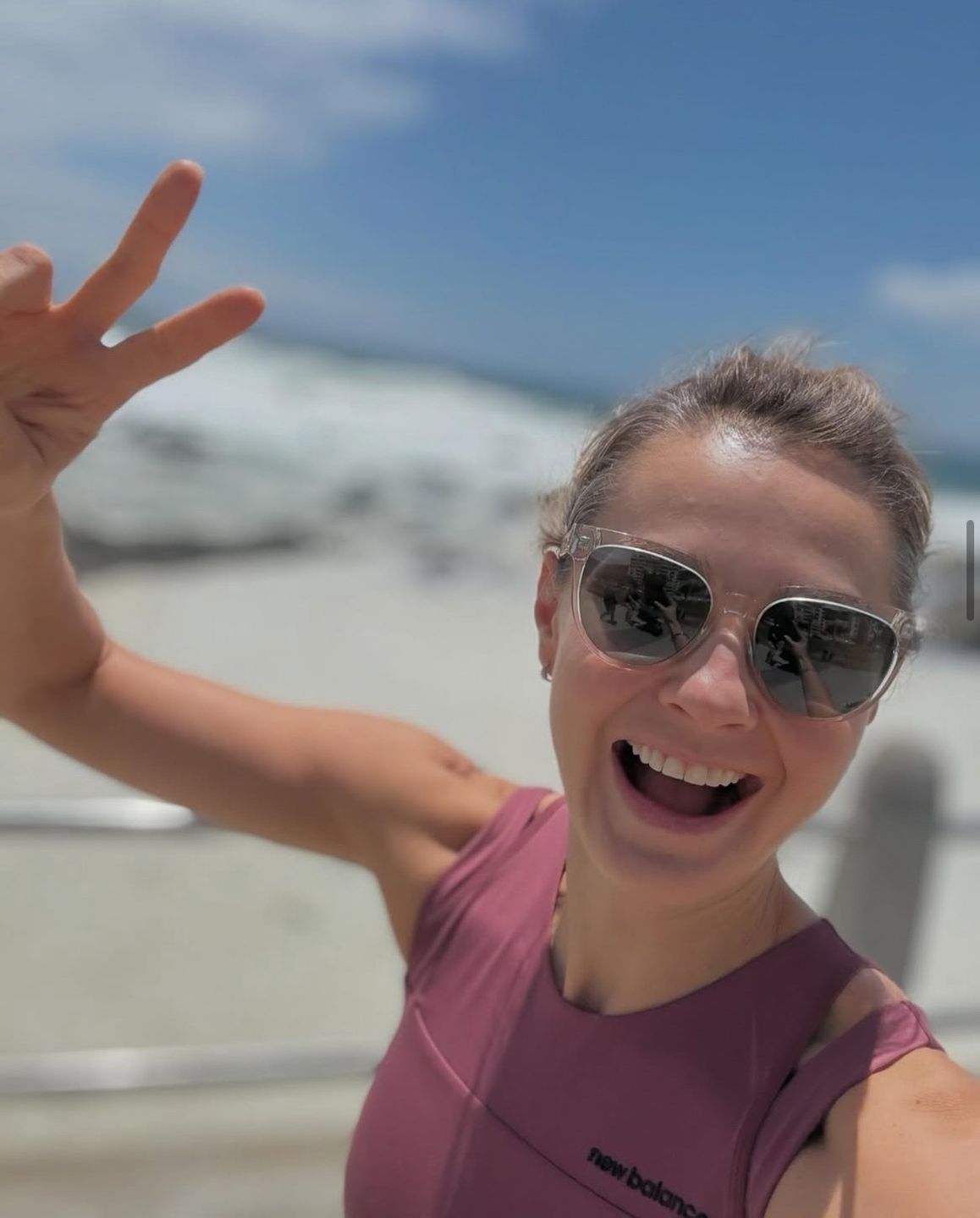 Małgorzata Socha relacjonuje treningi biegania