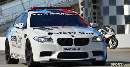 BMW M5 Safety Carem Indy MotoGP
