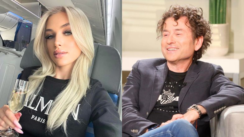 Caroline Derpienski znów spotkała w samolocie Piotra Rubika! 