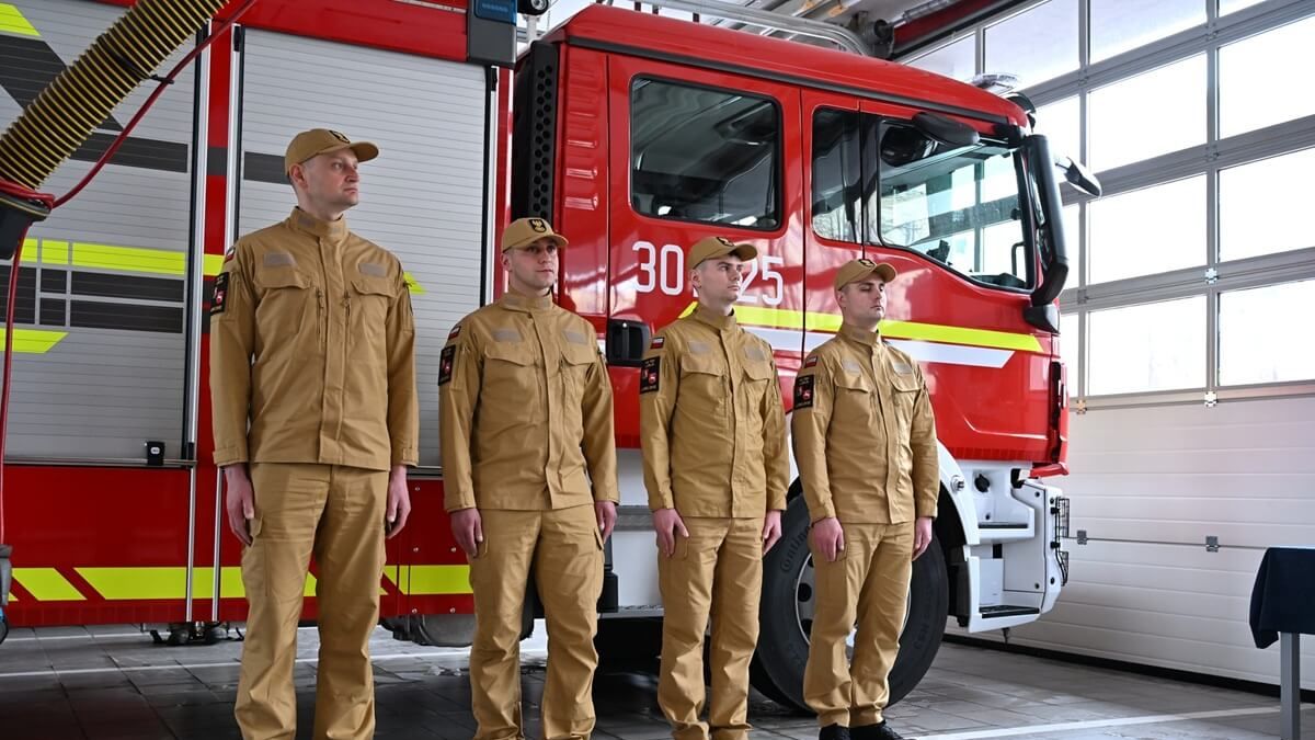 Nowi strażacy Komendy Miejskiej Państwowej Straży Pożarnej w Lublinie