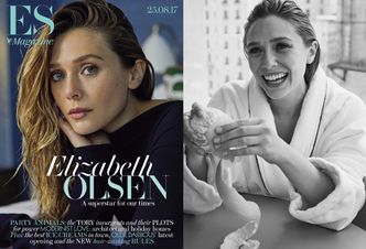 Elizabeth Olsen obiera pomarańczę w nowej sesji