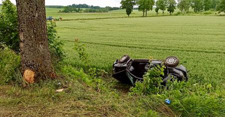 Tragiczny wypadek na Warmii. Nie żyją dwie osoby