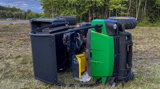 Groźny wypadek z udziałem buggy. Poszkodowane zostały trzy dziewczynki