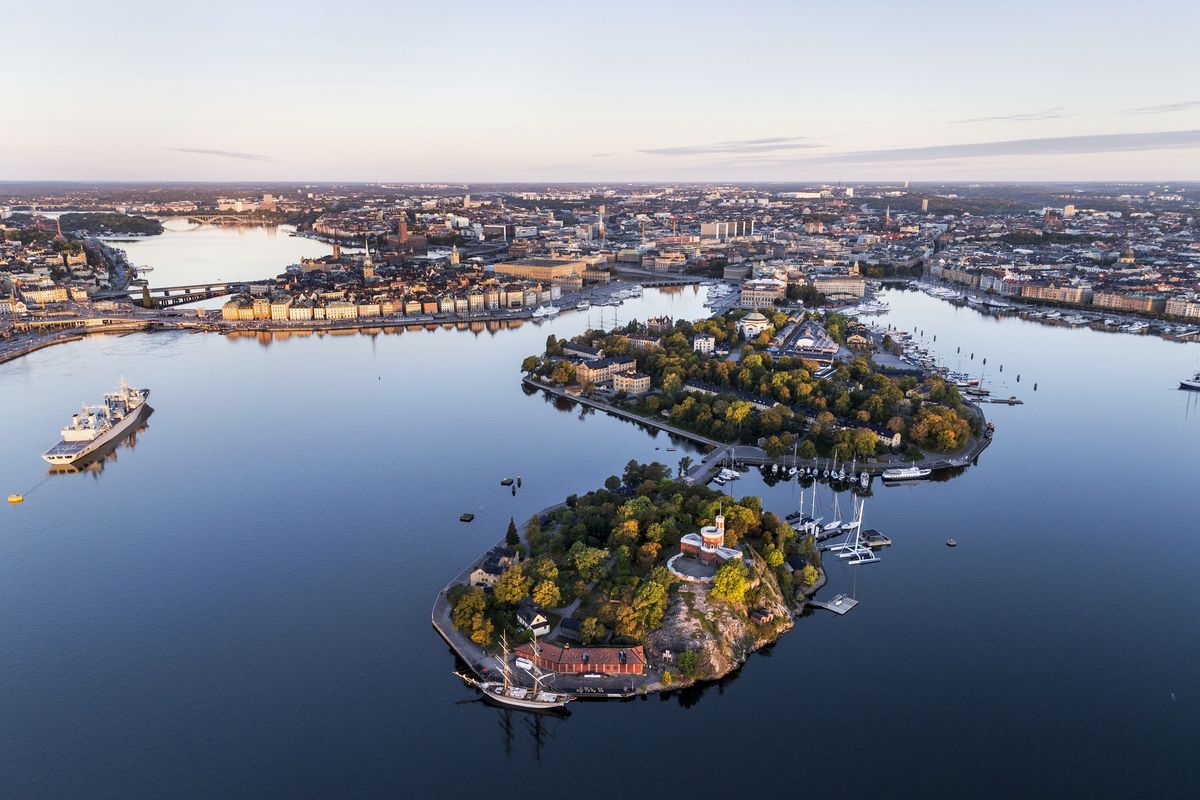Kastellholmen to wyspa w Sztokholmie